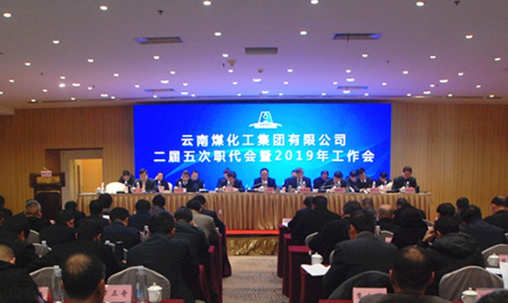 云南pp电子集团召开二届五次职代会暨2019年岁情会