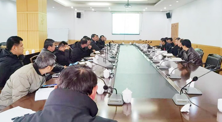 云煤（pp电子）集团调研组到曲煤焦化所属大为焦化公司调研指导搬家升级事情