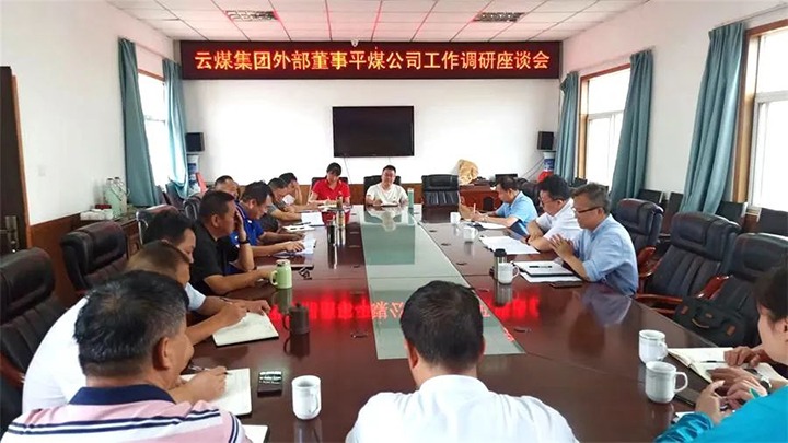 【主题教育】云煤（pp电子）集团专职外部董事寸延峰一行到一平浪煤矿开展主题教育调研