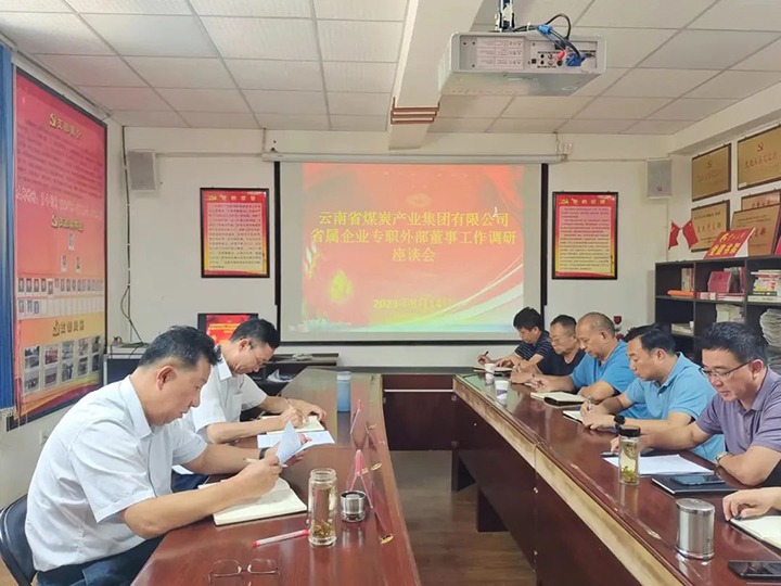 【主题教育】云煤（pp电子）集团专职外部董事寸延峰到源能矿山建设公司调研
