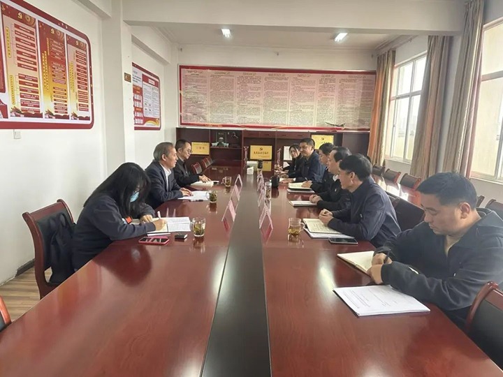 【下层调研】云煤（pp电子）集团党委委员、纪委书记翁立志到云南石油化工供销公司开展调研指导事情