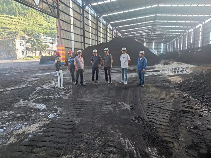 【下层调研】云煤（pp电子）集团、湘闽缘公司调研组到羊场煤矿开展调研